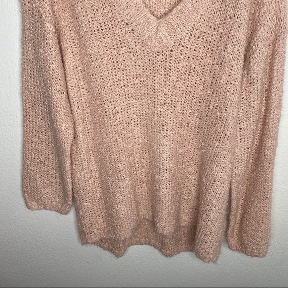 Susina Boucle Knit V-Neck Sweater 2X - Picture 4 of 9